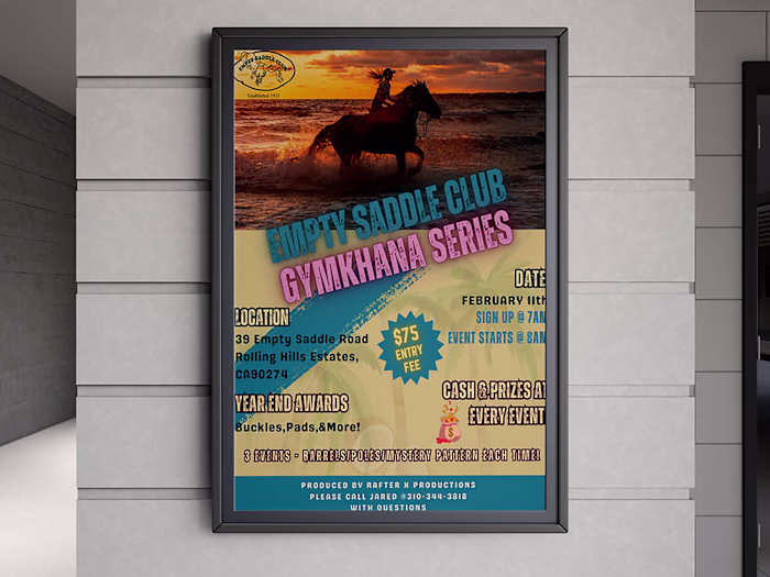 Club Gymkhana Posters Series