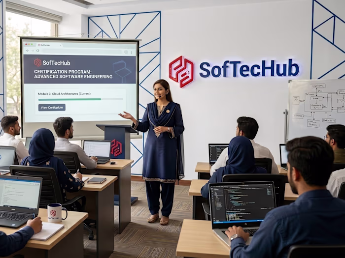 AI Explainer Video for SofTecHub