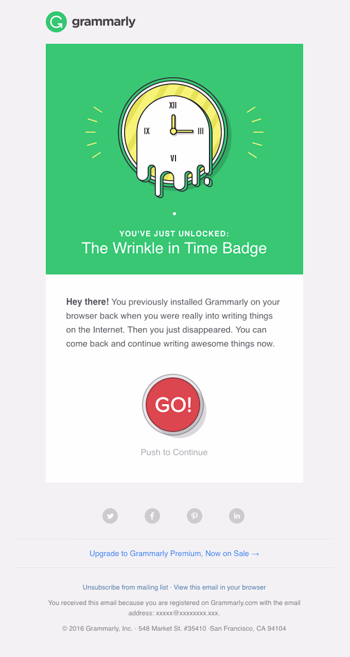 Emails that delight with Grammarly