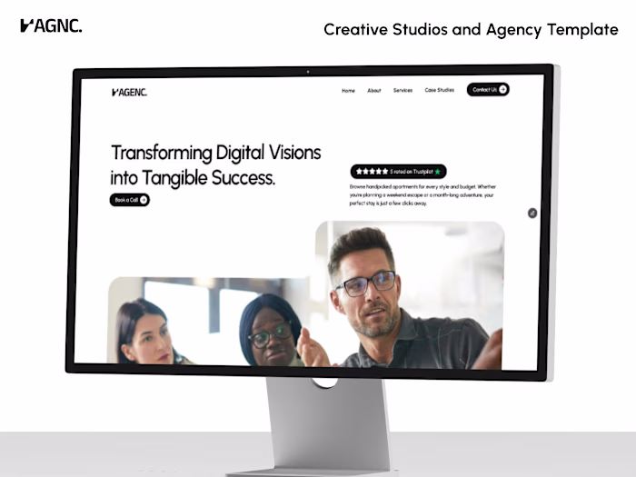Agnc — Premium Digital Agency Template for Framer