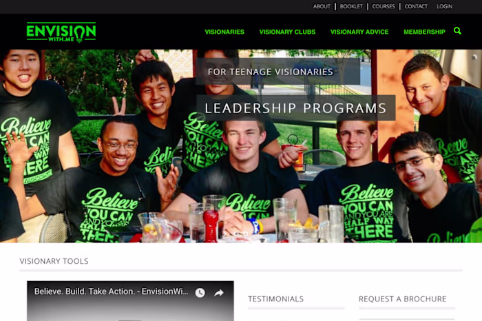 EnvisionWith.Me Alumni Network