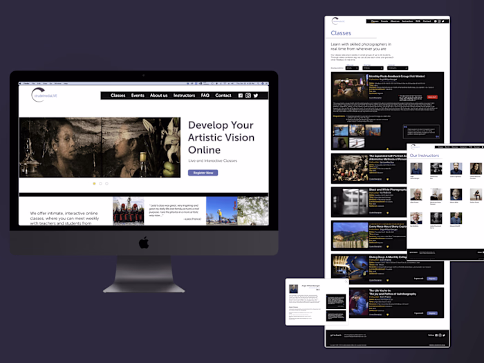 StrudelMedia Live Website Redesign