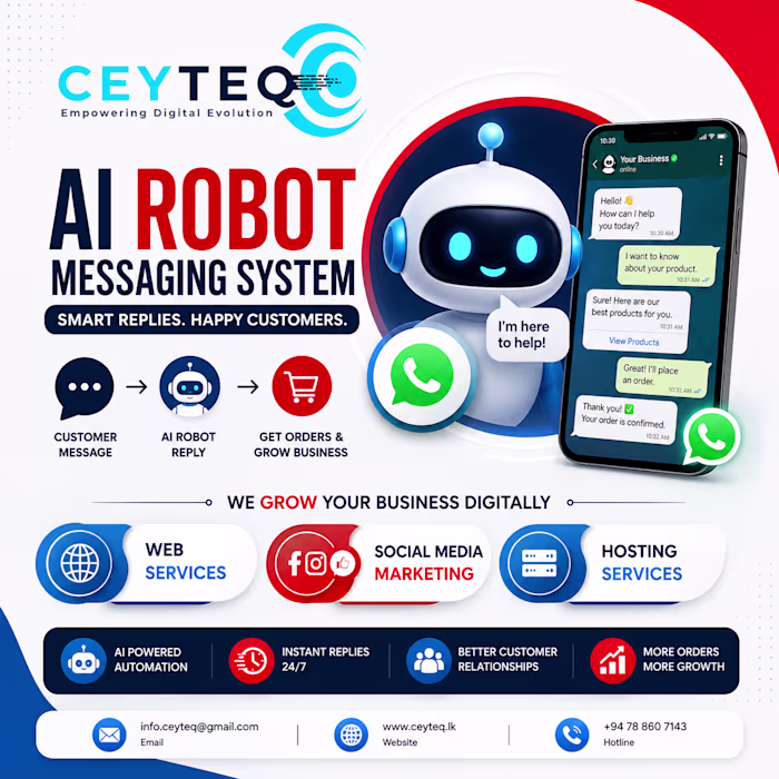 AI Robot Messaging System