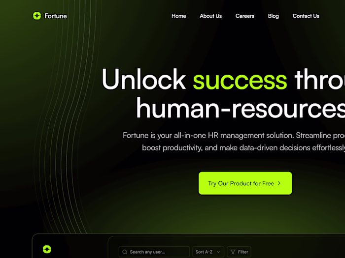 Example Template Website