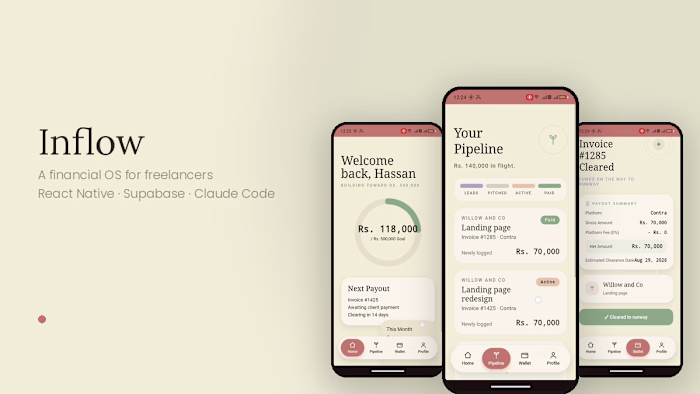 Inflow — The Prototype, Now a Working App