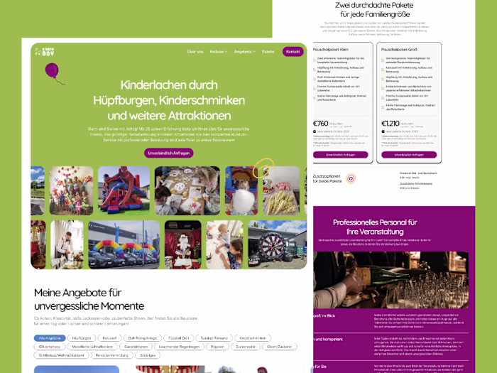 Webflow redesign for Karin Boy 