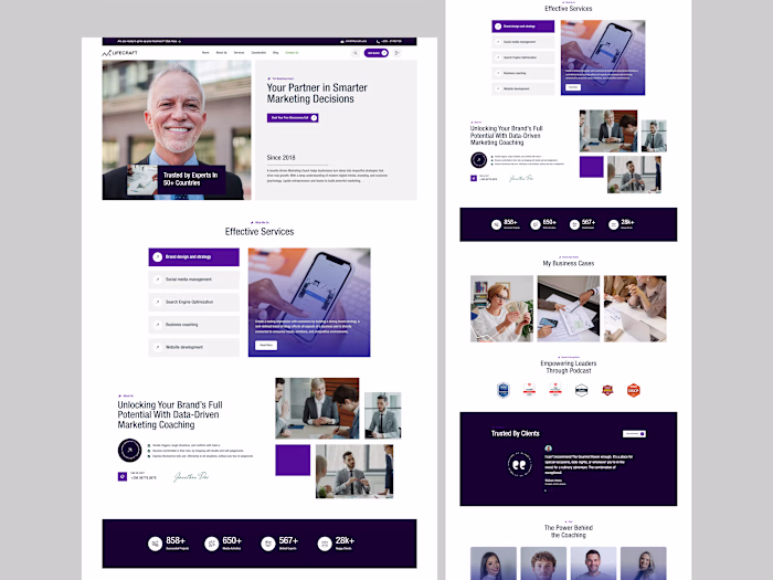 Marketing Consultancy Website Design