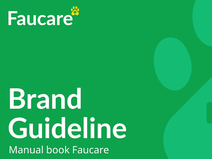 Faucare Brand Guidline Manual Book Design