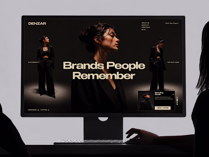 DENZAR: Responsive Portfolio Website Template