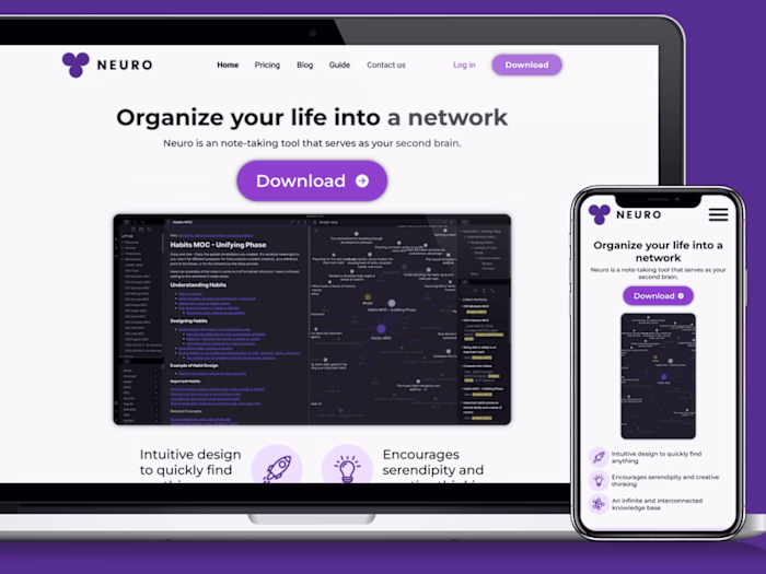 Neuro - Note-taking tool