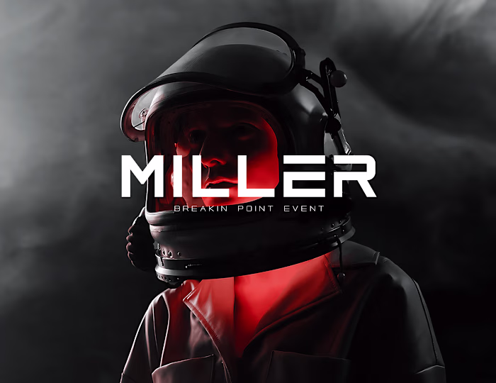 MILLER | Event Branding & Logo Design