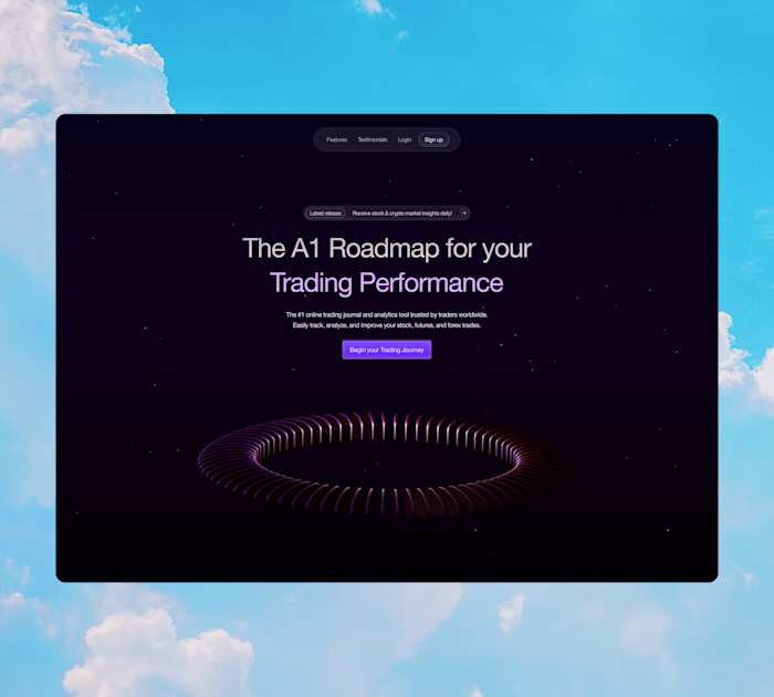 Trader Pro Website & Web App Design