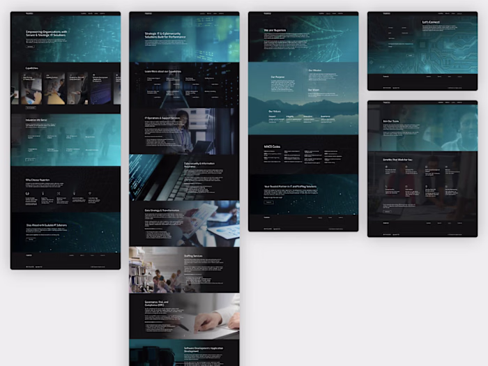 Website Design for IT Solutions Provider