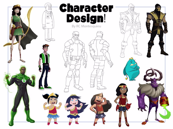 Character designs!
