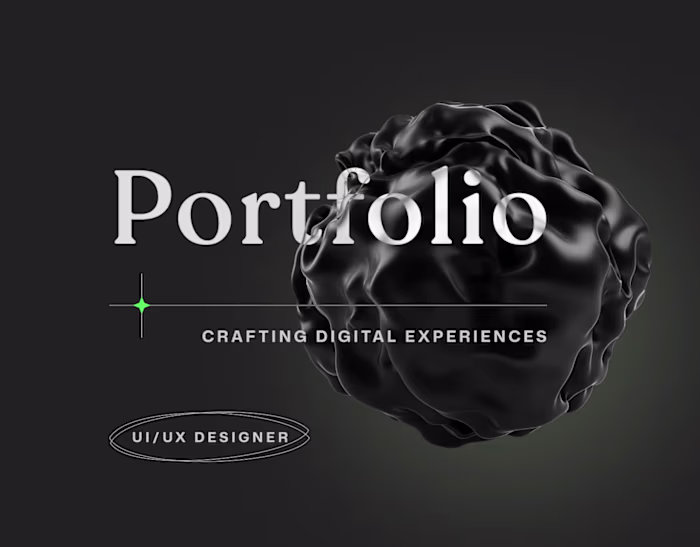 Portfolio | Application Design | Website Design | UI/UX
