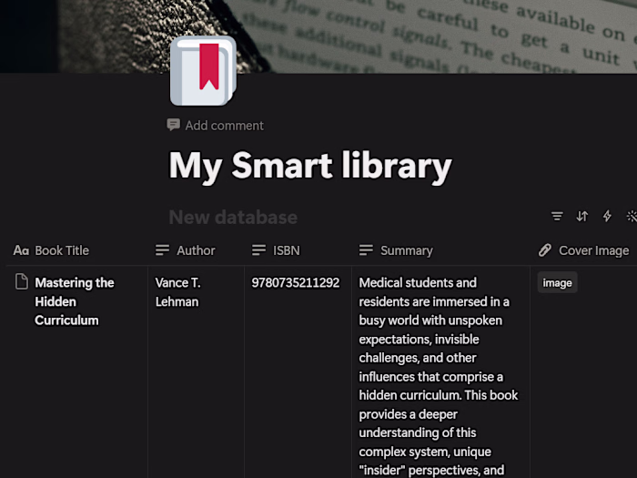 My Smart Library - AI-Integrated