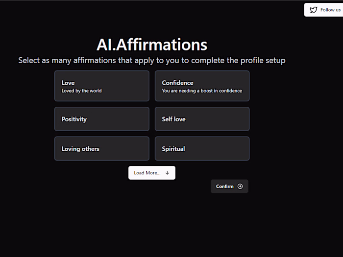 AI affirmations