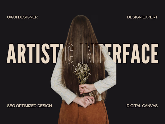 Artistic Web Design for Visual Arts