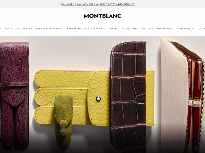 Worked on Montblanc using AEM,