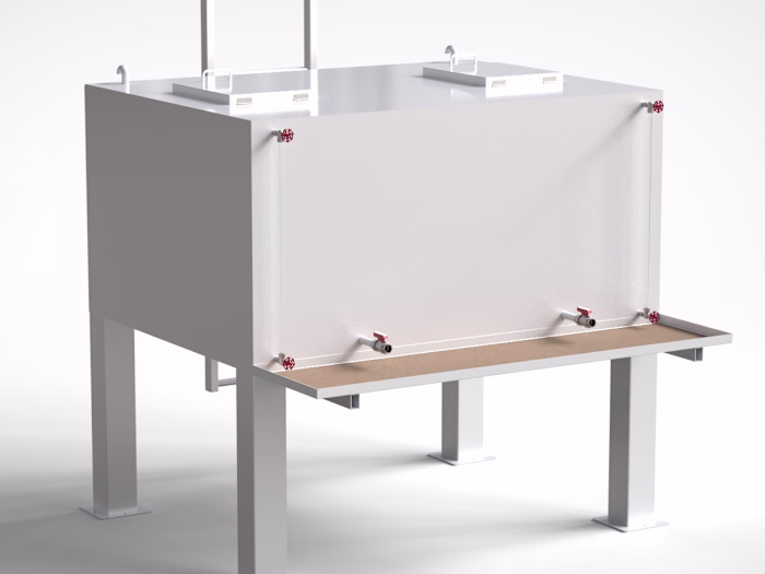 Mobile fuel tank