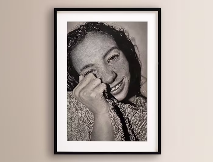 Award Winning A4 Graphite Pencil Drawing