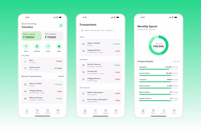 Flow — Finance App for
