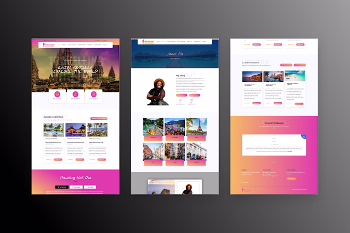 Travelling Website (Affiliate)
