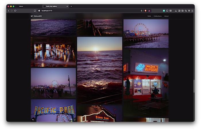 Self-Hosted Photo Gallery Development