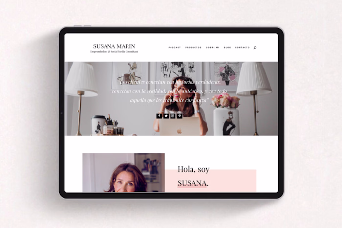 Susana Marin | Web Design