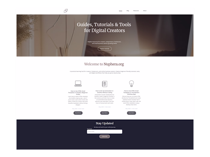 Guides, Tutorials & Tools for Digital Creators