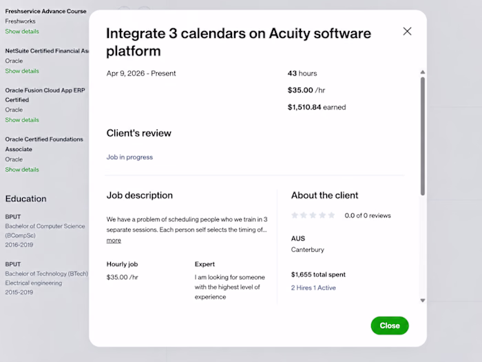 Acuity Scheduling Automation & Remote