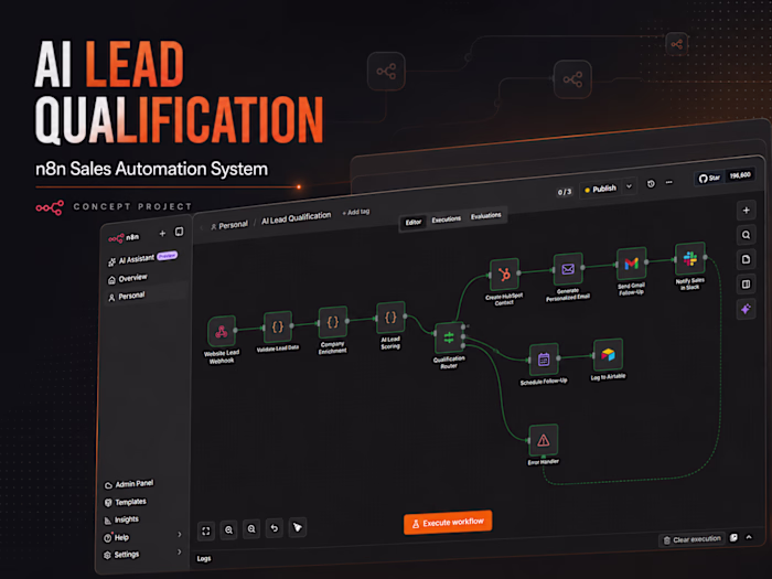 Automated Lead Management Workflow Development