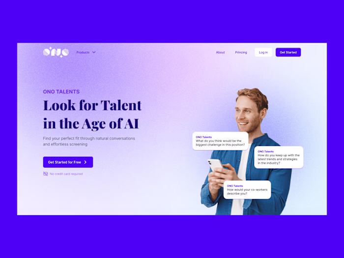Web Design for HR and Recruitment Platform