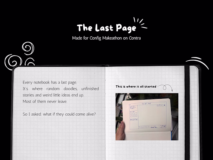 The last page