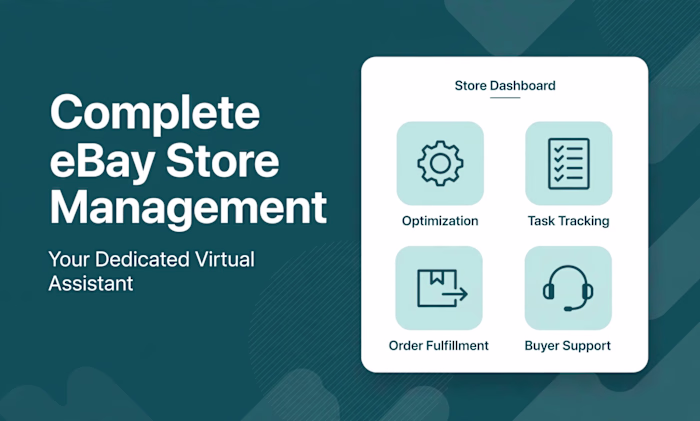 eBay Store Management — Orders, Inventory & Customer Support