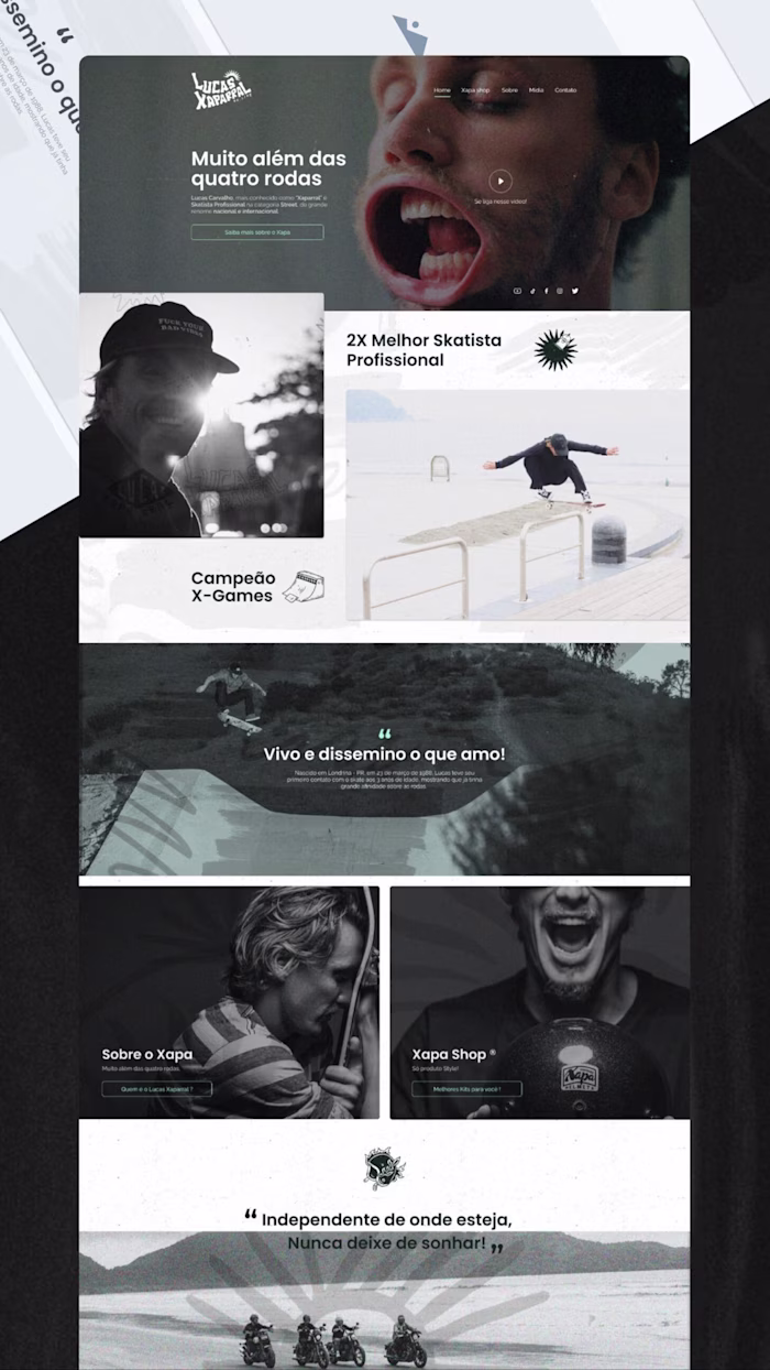 Personal Brand Architecture & Expansion for Lucas Xaparral