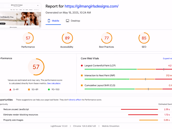 Shopify Performance Audit: Uncovering Revenue