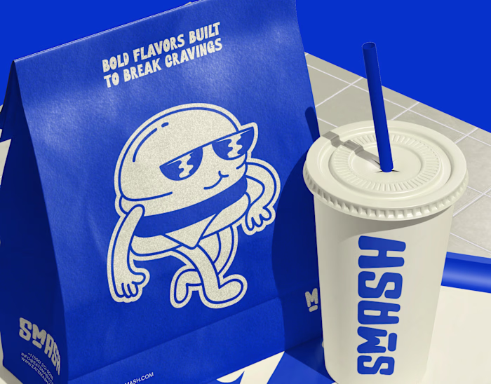 SMASH — Fast Food Brand Identity (Concept)
