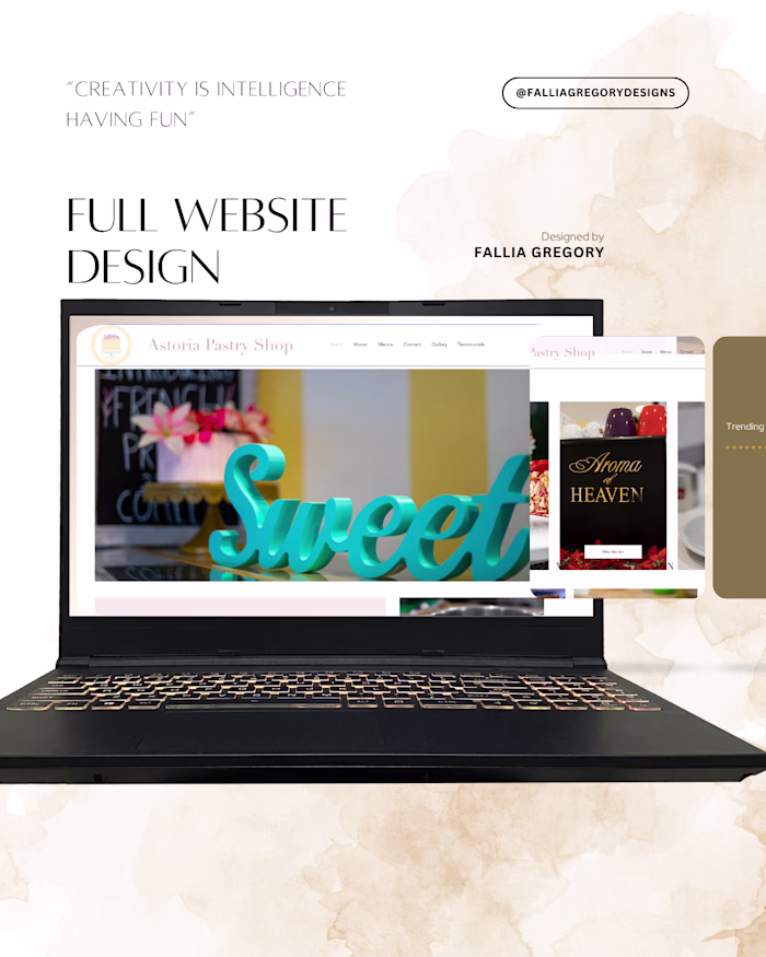 Website Design - End-to-end 