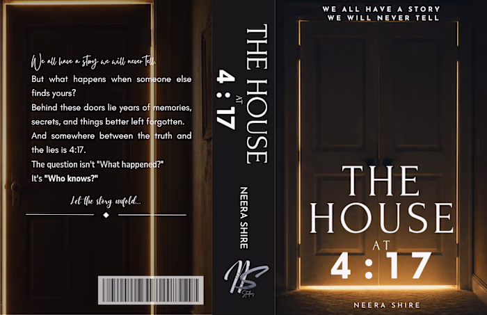 Commercial Thriller Print wrap | "The House at 4:17"
