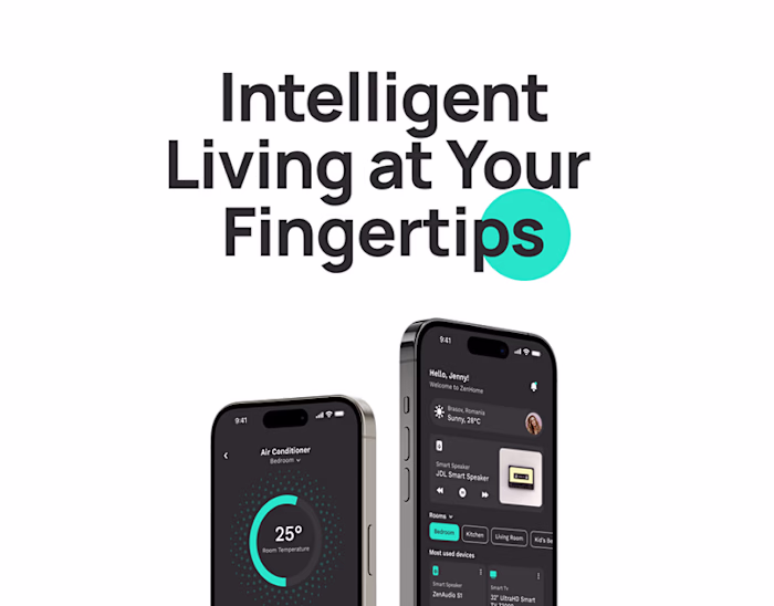 Mobile application for controlling smart home devices