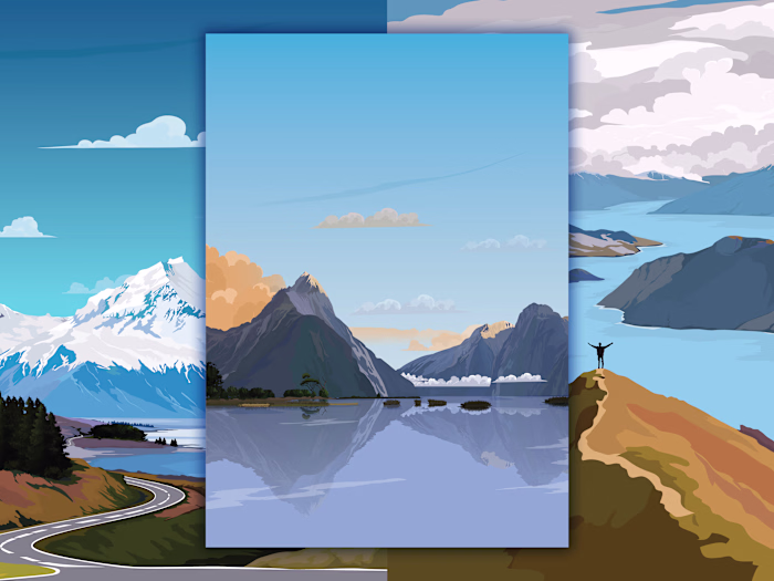 Turn breathtaking landscapes into bold,