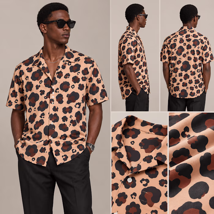 Savanna Noir — Contemporary Animal-Inspired Surface Pattern