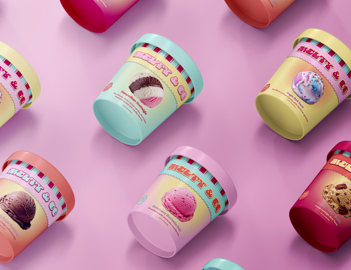 Melty & Co: Full Brand Identity