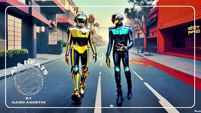 Daft Punk style music.