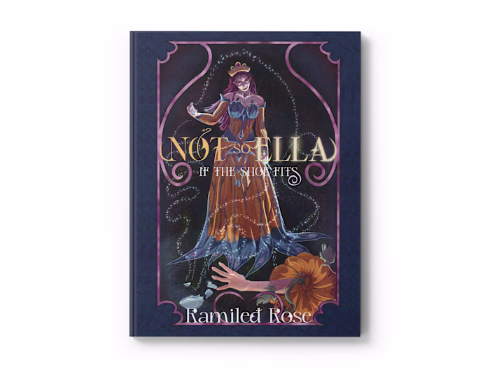 Fantasy romance Book cover 