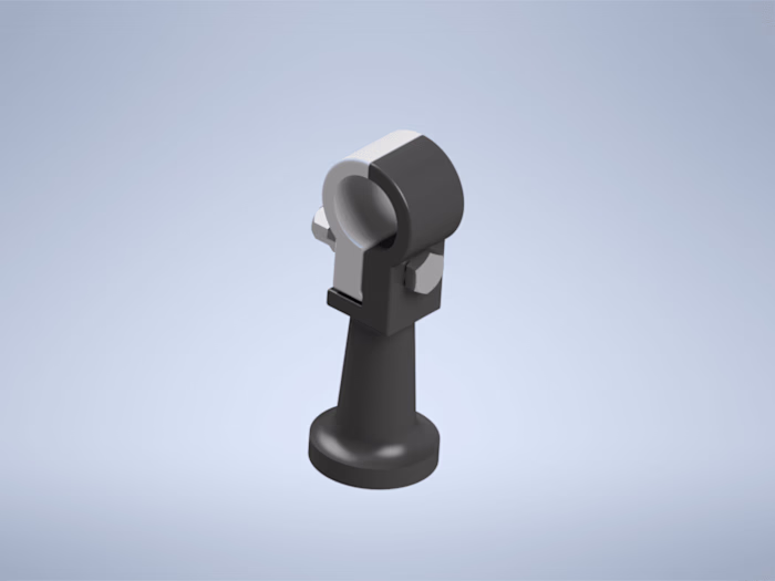 Hand-Rail Column Assembly