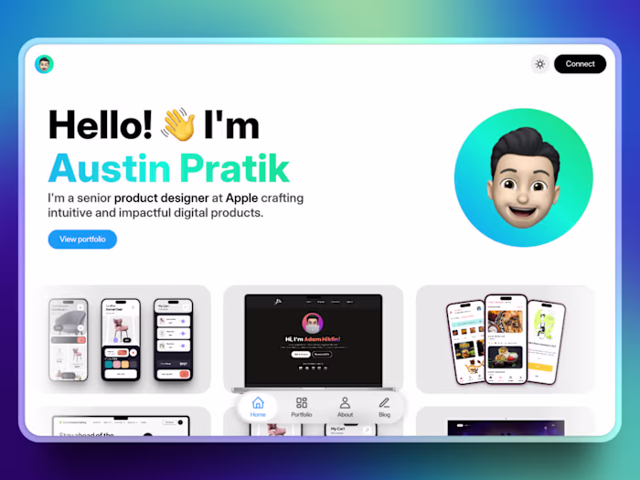 Austin – Modern Framer Website Template