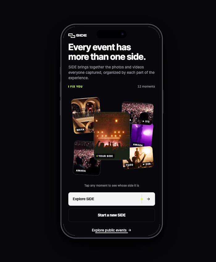 SIDE — Every event has