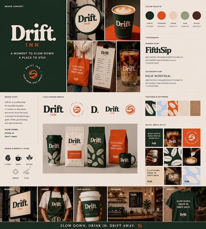 Drift Inn — Brand Identity